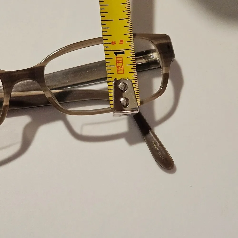VINTAGE Brown Levis Rectangular Eyeglasses FRAMES UNISEX